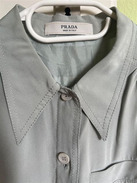 prada seidenbluse online|prada clothing line.